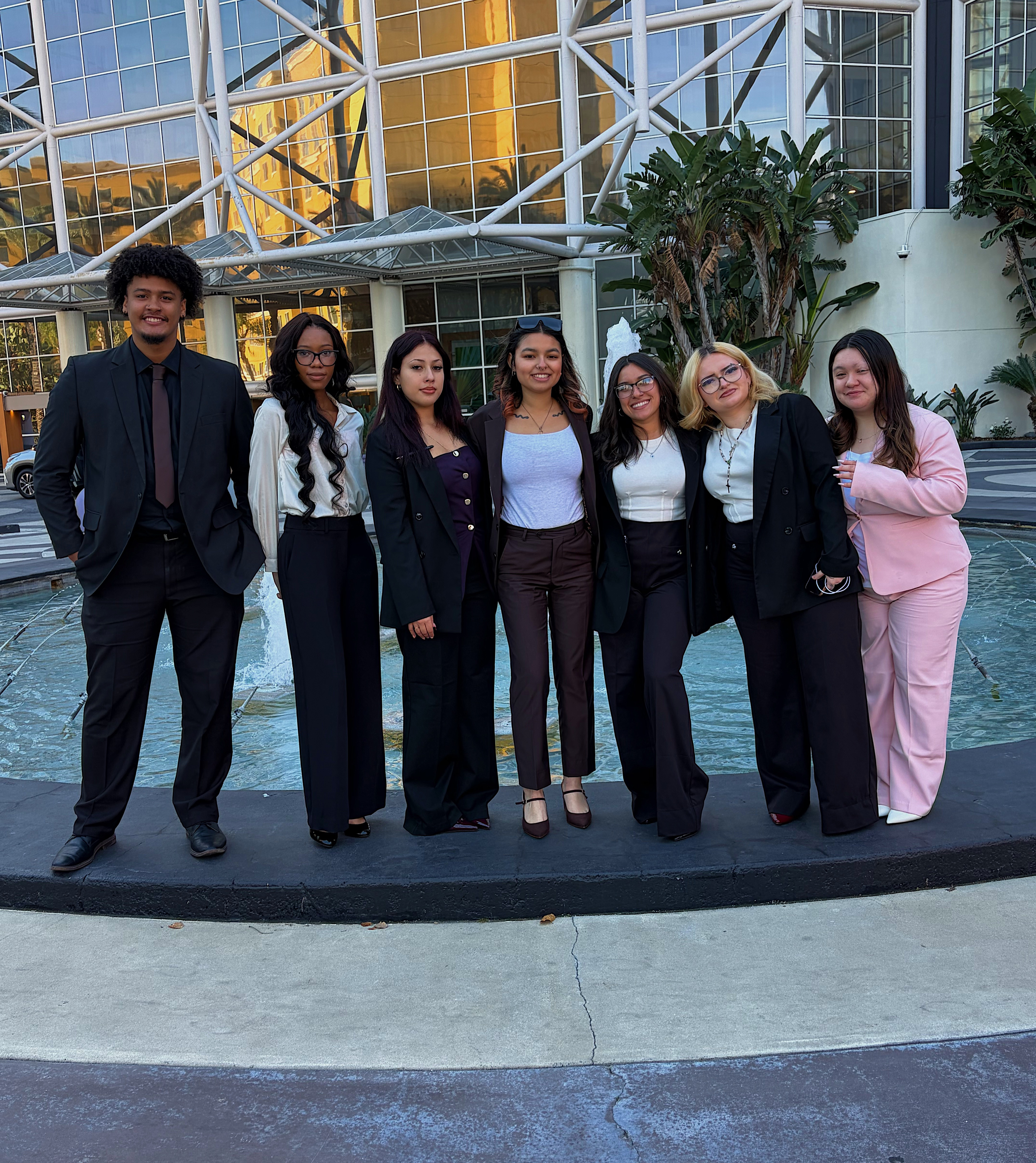 Cycle of Marketing Inc. team members standing together